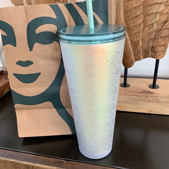 🧜♀️Starbucks MERMAID tail SPRING 2021 tumbler - Picture 3 of 14